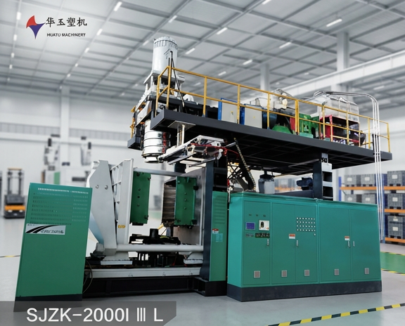 2000 L 3-layer water tank blow molding machine