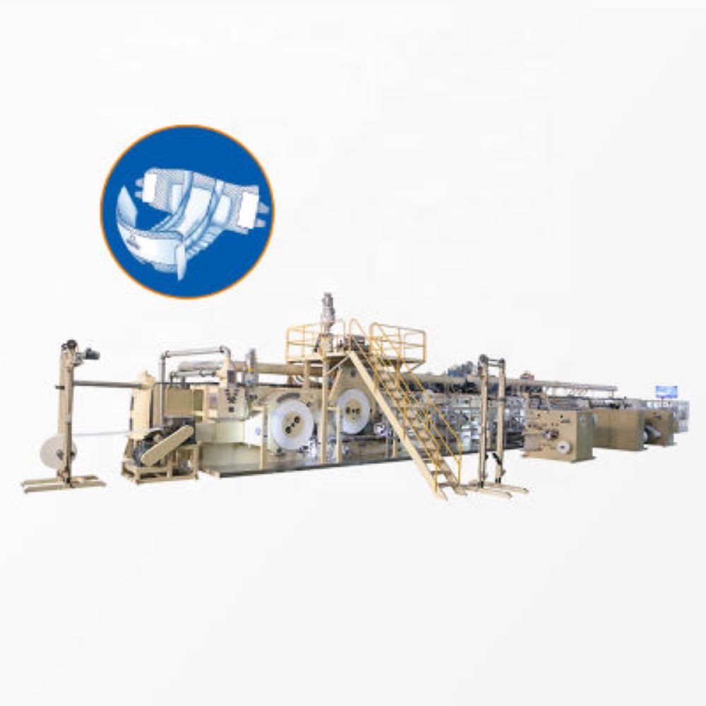 Disposable diaper production line