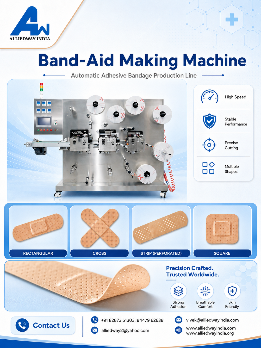 Band-Aid Making Machine