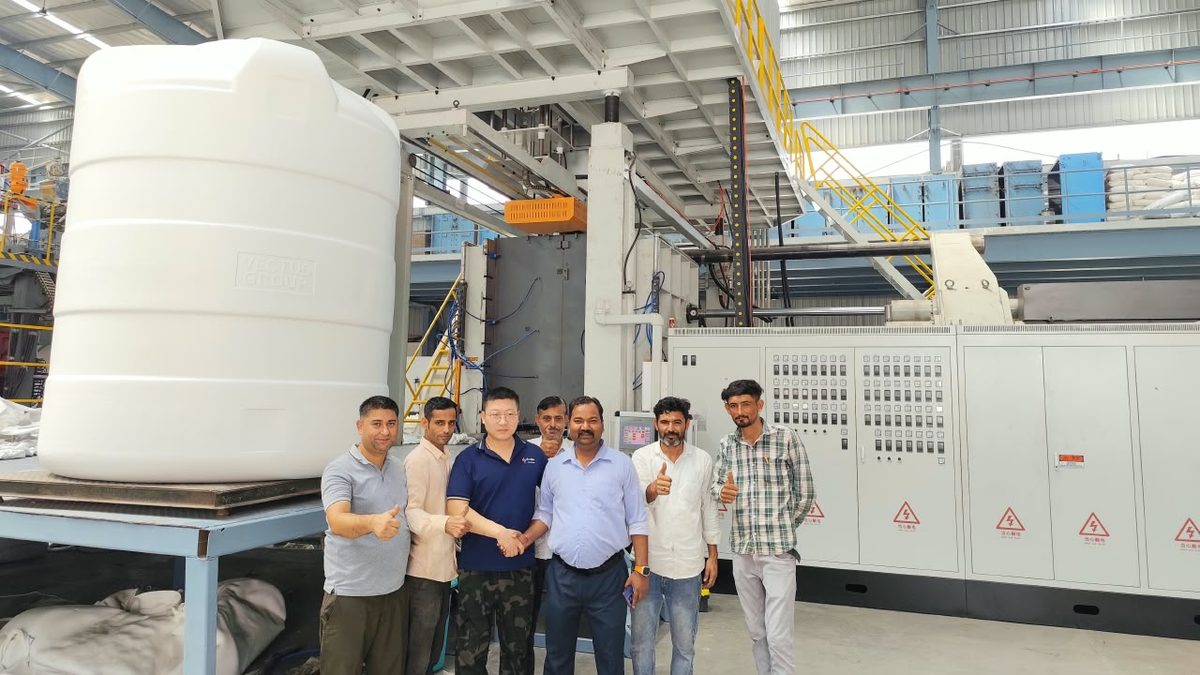 Installation at customer plant