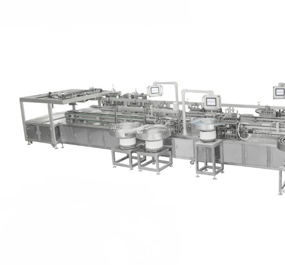 IV set assembly machine