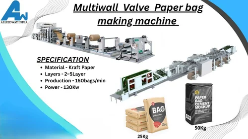 Kraft Paper Bag Making Machine
