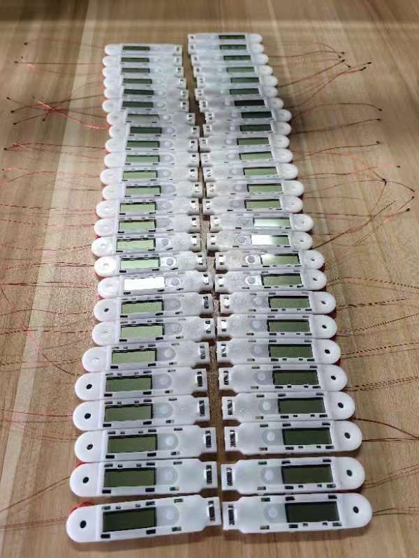 Thermometer PCB detail view